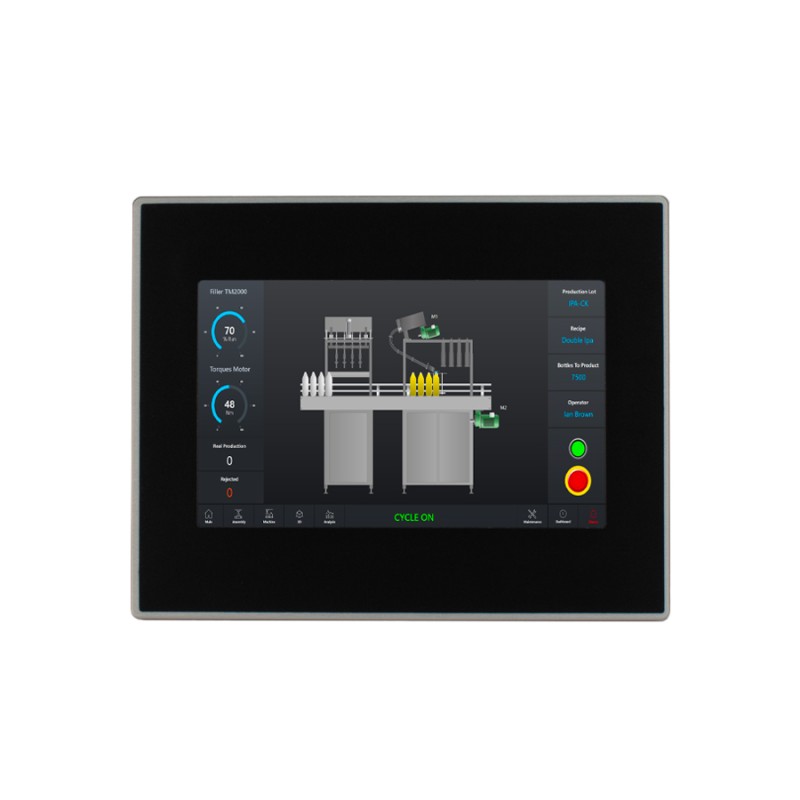 TD710-A-2ETH HMI 7'' SOFT-PLC, WEC 7, MOVICON 11, 24V