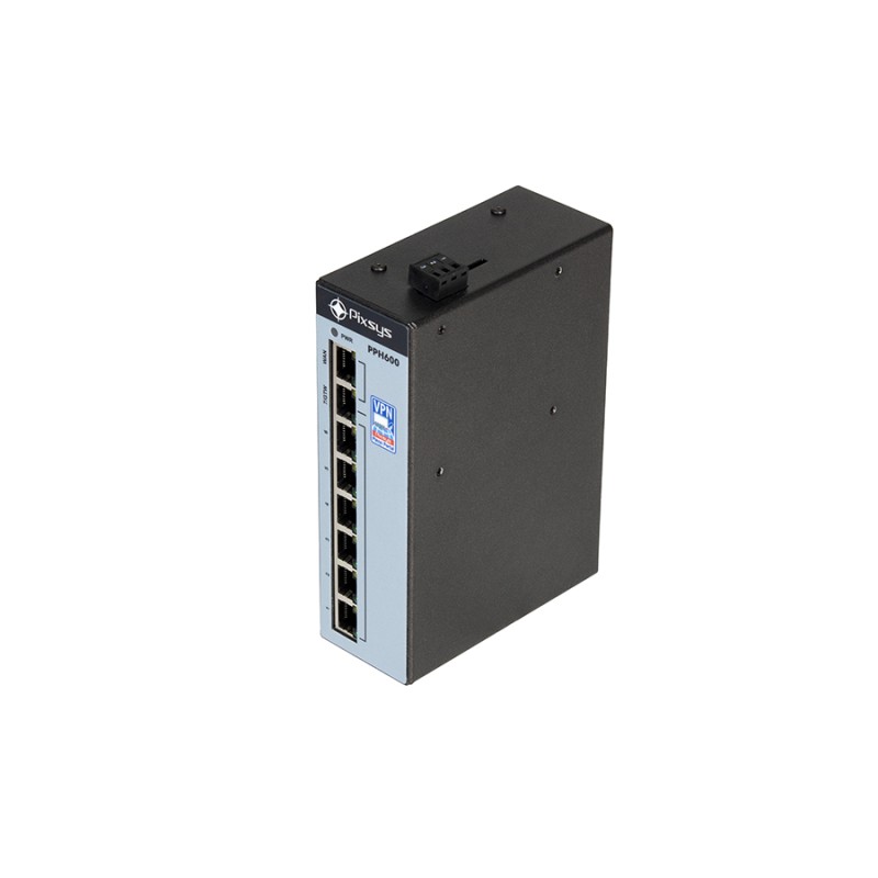 PPH600-60A ETHERNET SWITCH 6 LAN, 1 WAN, 1 PLC PORT